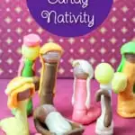 Candy Nativity DIY craft