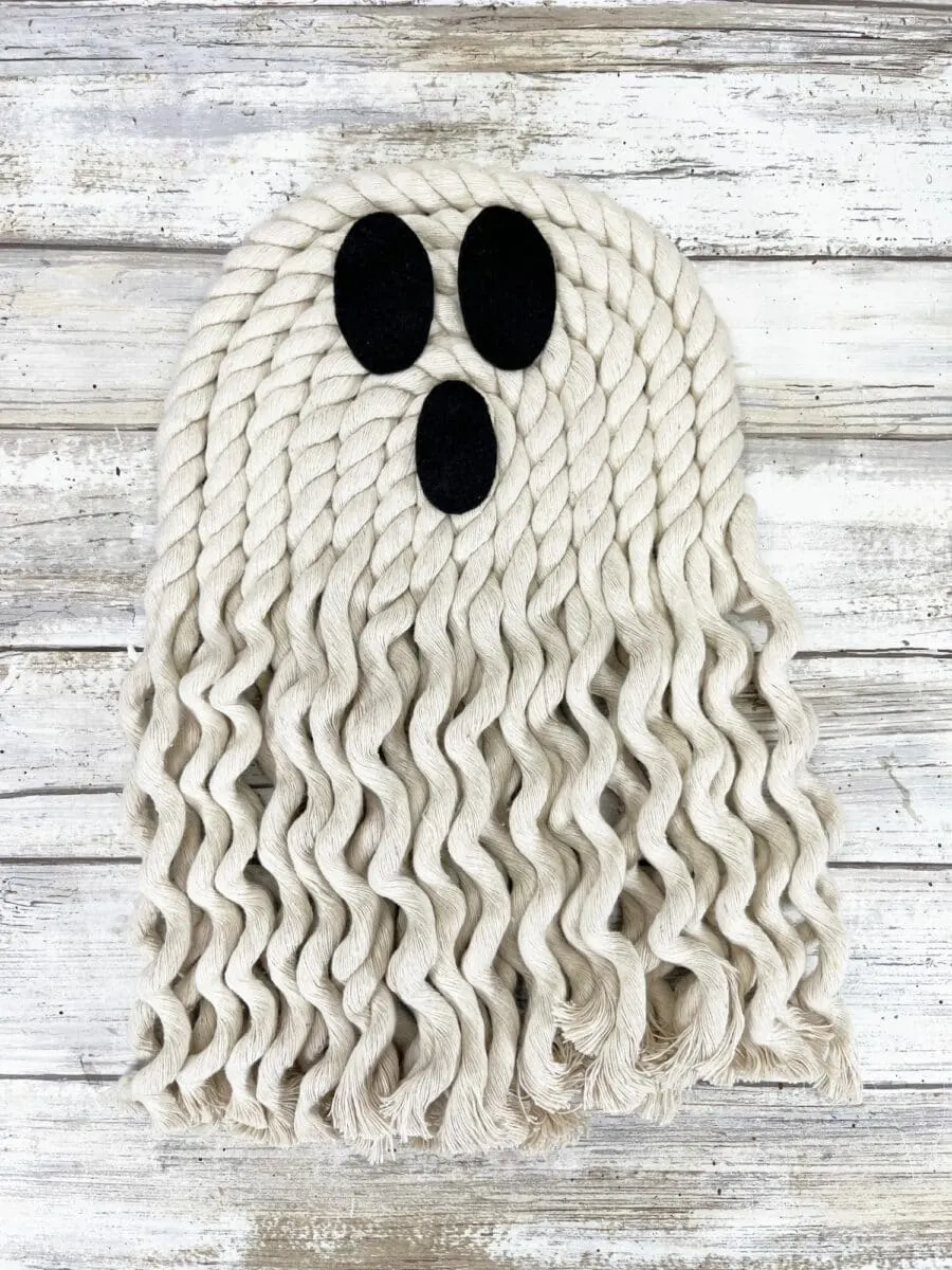 DIY Boho Rope Ghost - Single Girl's DIY