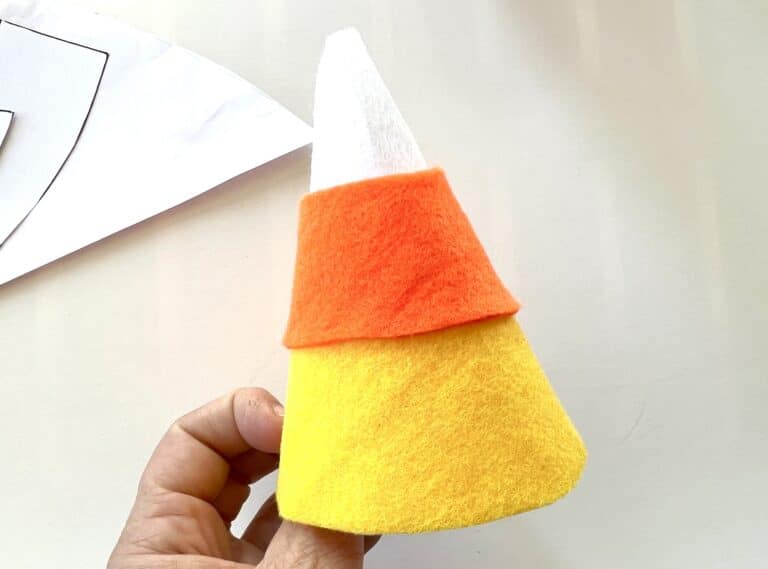 DIY Candy Corn Gnome - Single Girl's DIY