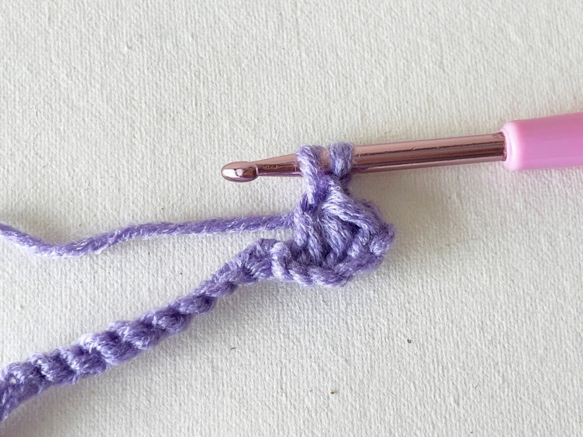 Crochet Bookmark Step 10