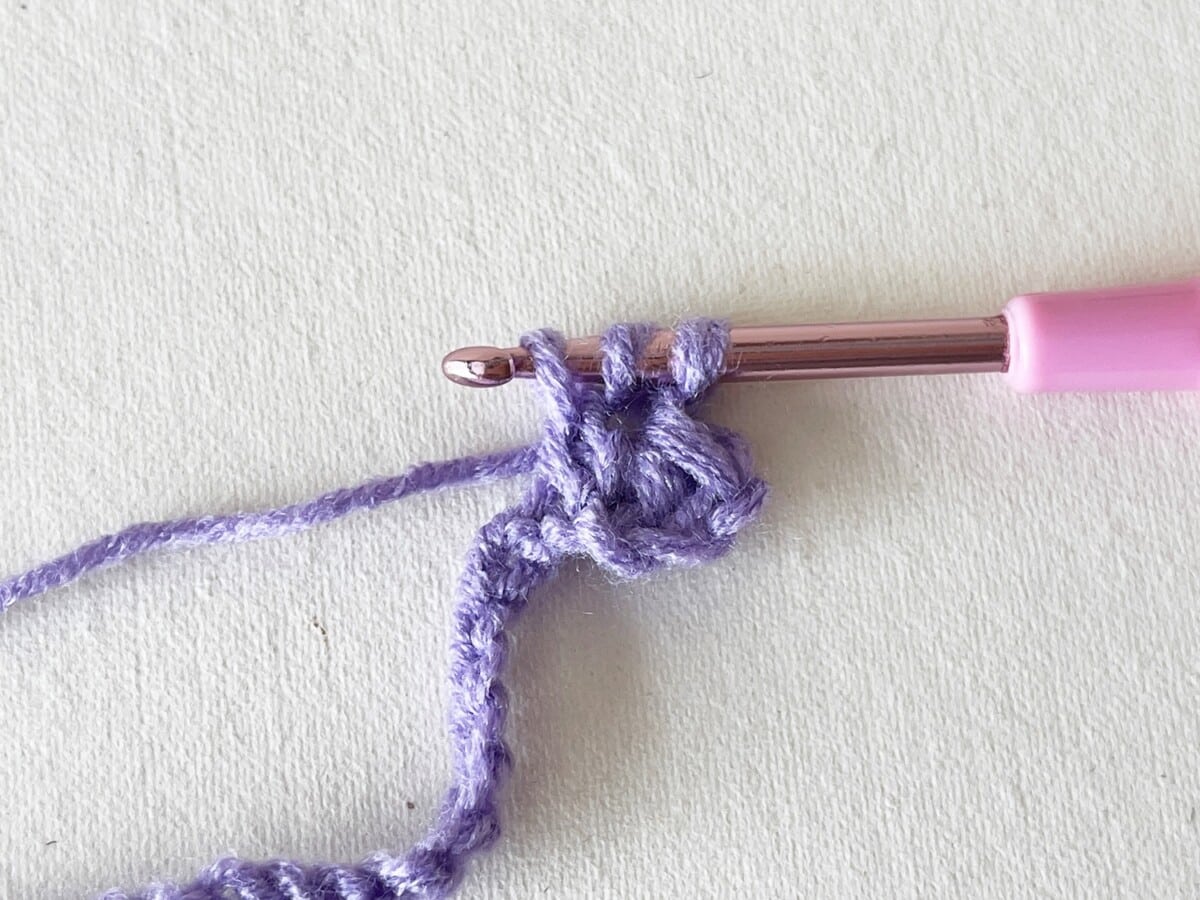 Crochet Bookmark Step 11