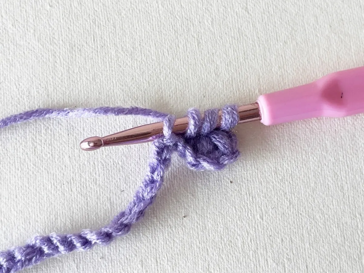Crochet Bookmark Step 12