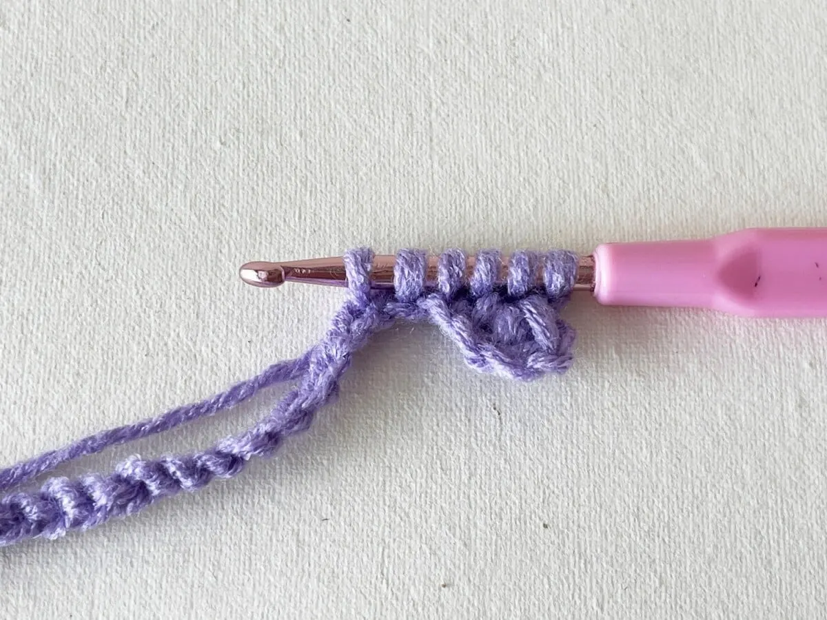 Crochet Bookmark Step 13