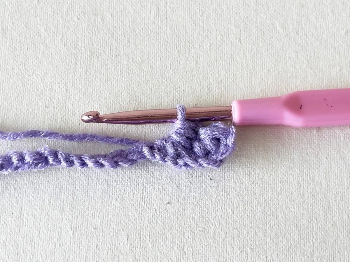 Crochet Bookmark Step 14