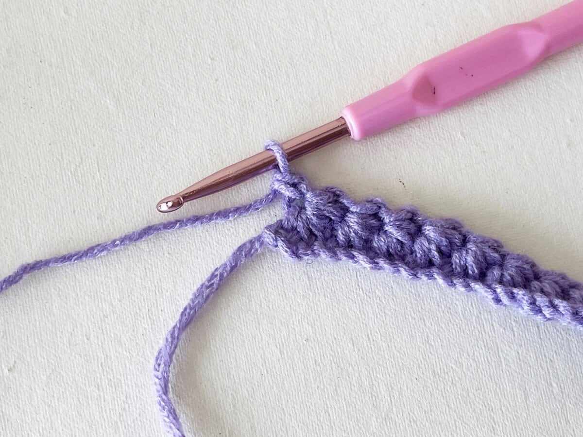 Crochet Bookmark Step 18