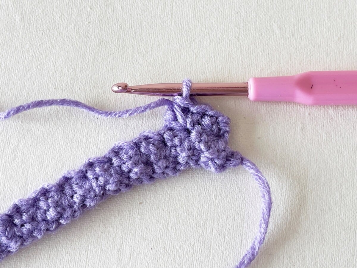 Crochet Bookmark Step 23