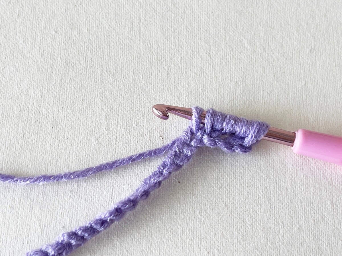 Crochet Bookmark Step 5