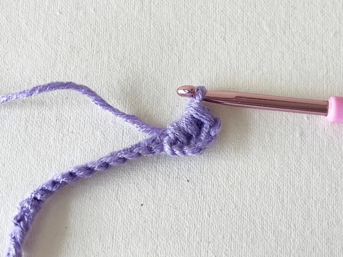 Crochet Bookmark Step 7