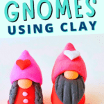 Diy gnomes using clay.