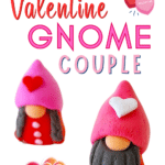 How to make a valentine gnome couple.