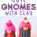 How to make cute gnomes with clay.