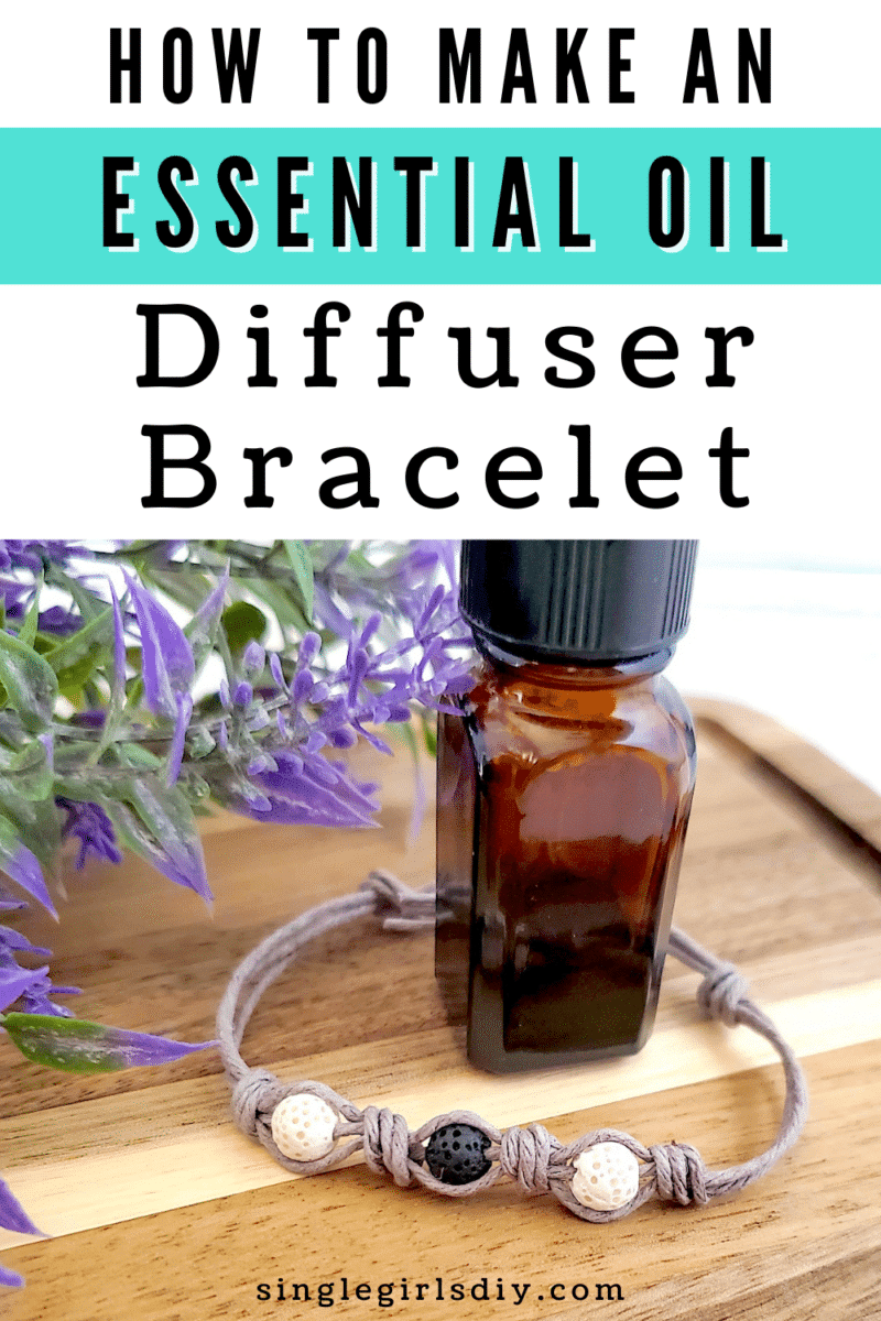 How to make an essential oil diffuser bracelet.
