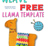 Learn how to weave with free llama template.