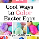 Explore 20 cool ways to dye Easter eggs.