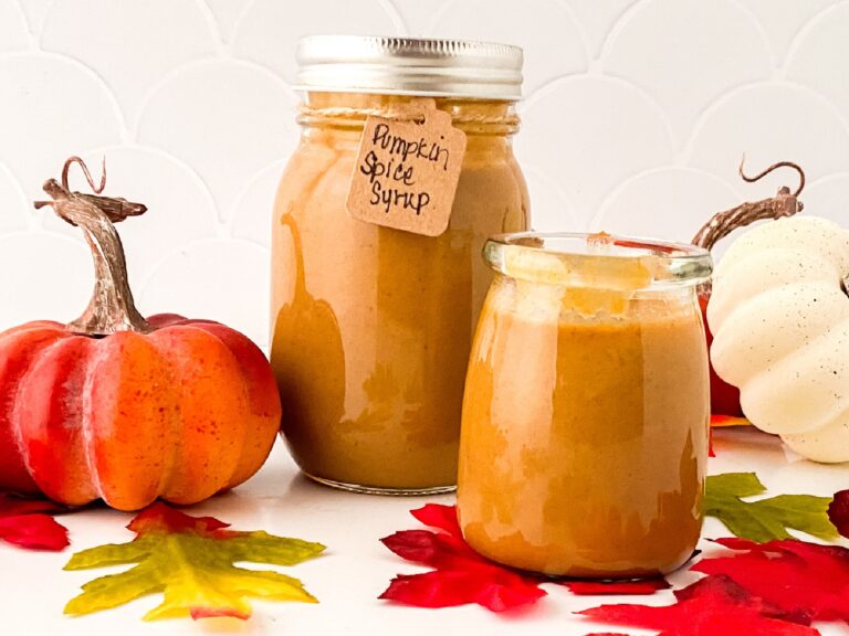 Homemade Pumpkin Spice Syrup That’s Better Than Starbucks!